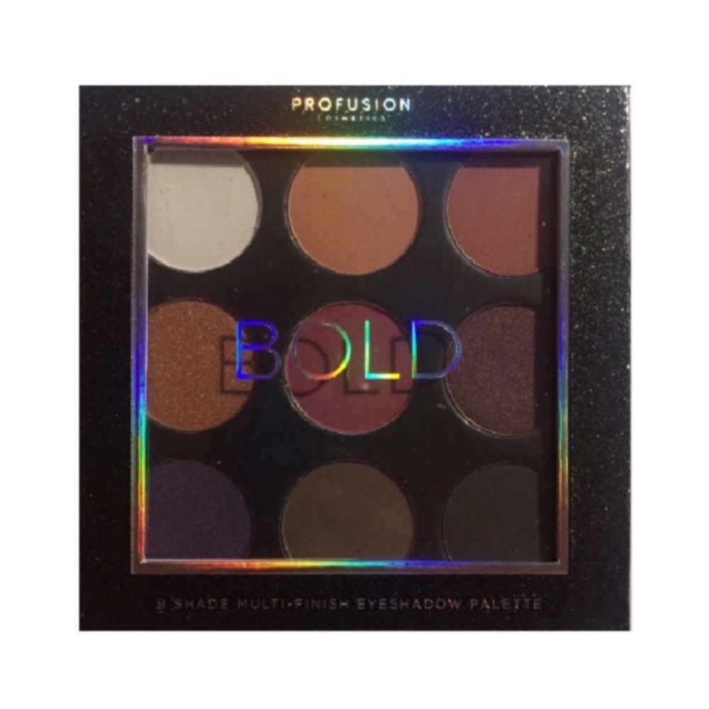 New Profusion 9 Shade Eyeshadow Palette BOLD - Picture 2 of 7